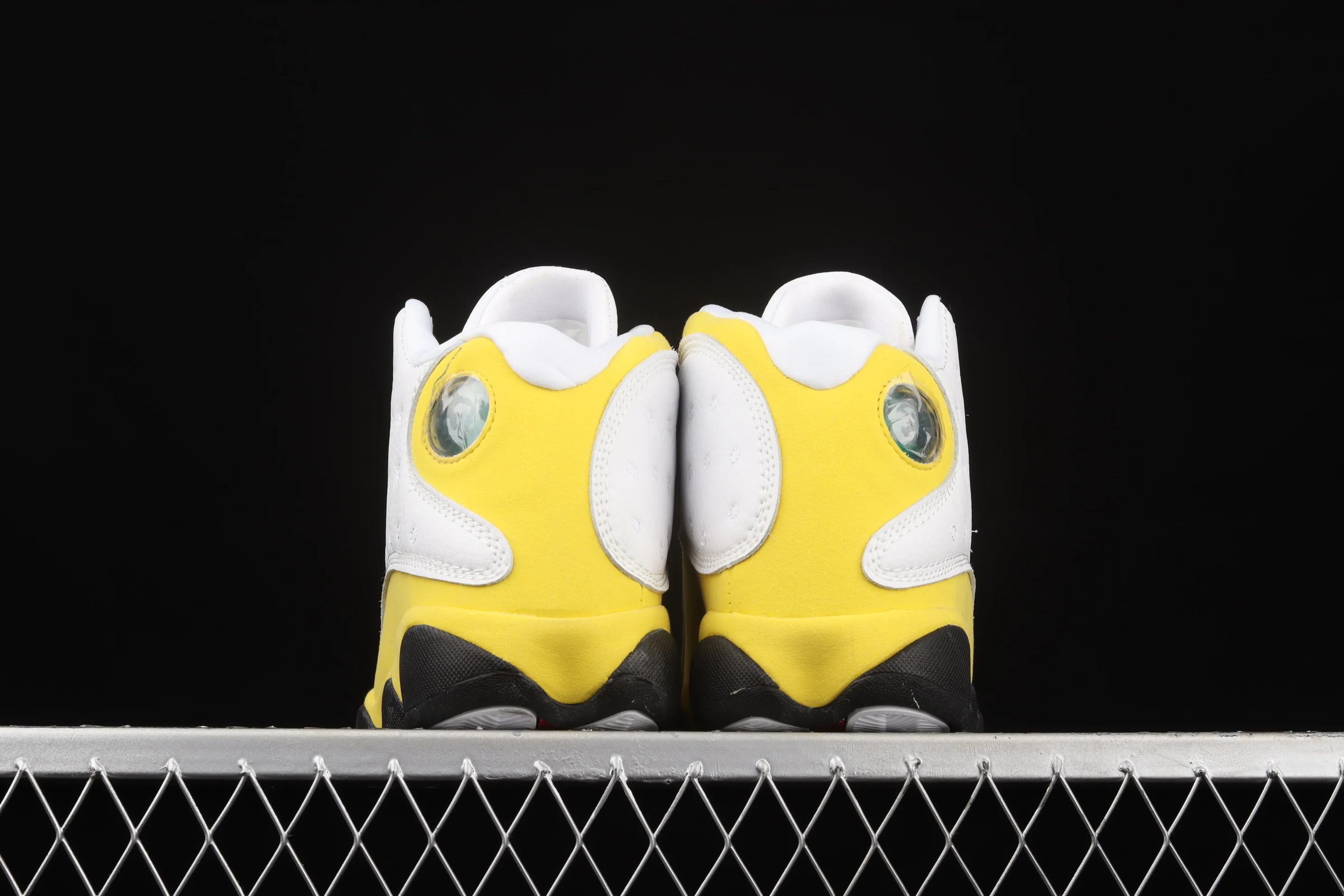 All categories Air Jordan Jordan series basketball shoes Air Jordan 13 G version Air Jordan AJ13 Retro AJ13 Joe 13 racing white and yellow 414571-167